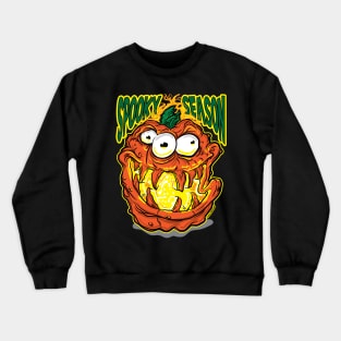 Spooky Season Jack-O-Lantern Crewneck Sweatshirt